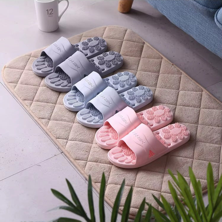 Premium Extra Large Acupoint Massage Slippers – Non-Slip Hollow Design for Indoor Home and Bathroom Use, Comfortable Sole Support for Men and Women, Ideal for Relaxation and Foot Therapy - StrengthXPhysiotherapy