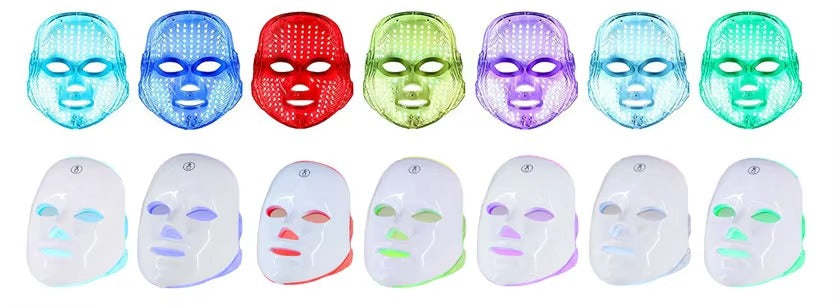 Premium LED Facial and Neck Rejuvenation Machine – Skin Rejuvenation Massager for Anti-Aging, Wrinkle Reduction, and Skin Tightening with Advanced Light Therapy - StrengthXPhysiotherapy