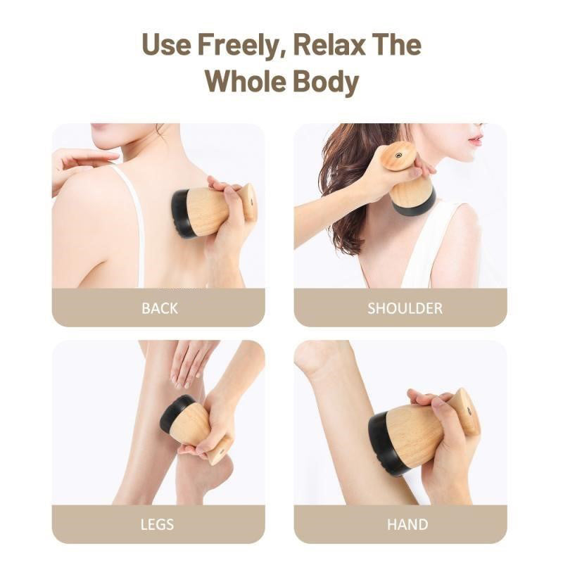 Premium Hot Stone Electric Gua Sha Massager – Back and Waist Massage Tool for Relaxing Muscles, Body Warm Moxibustion Therapy Spa with Bian Stone, Acupuncture, and Collateral Dredging - StrengthXPhysiotherapy