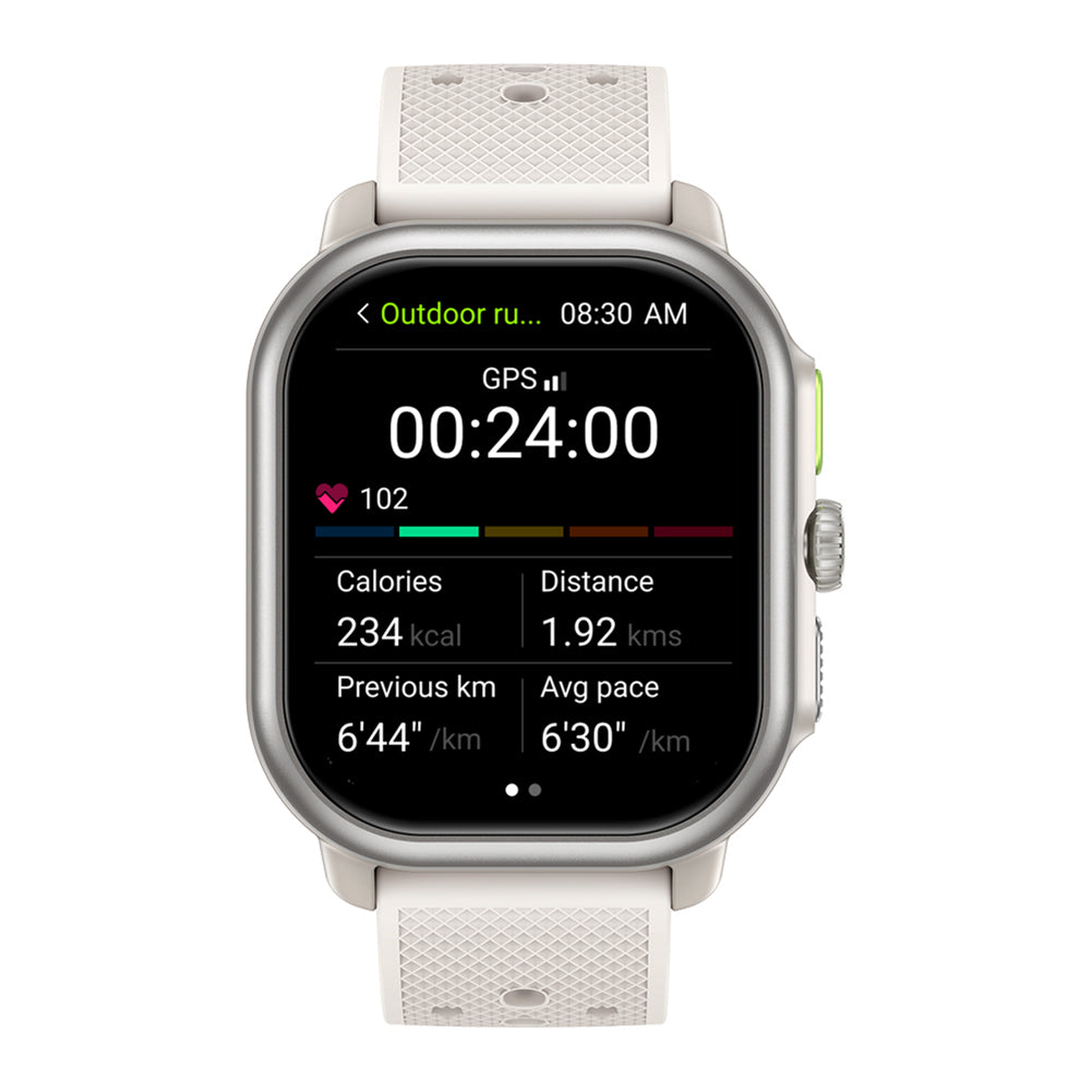 Luxury GPS Smartwatch – 2.15" AMOLED Display with Built-in GPS, Fitness Tracking, Bluetooth Calling, and 100+ Sports Modes