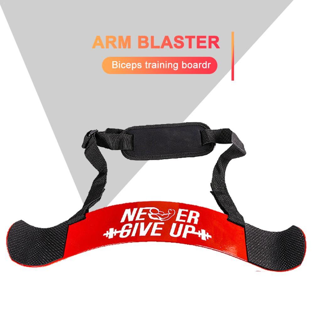 Premium Arm Blaster – Adjustable Bodybuilding Support for Biceps & Triceps, Lightweight Aluminum Alloy with Padded Elbow 
