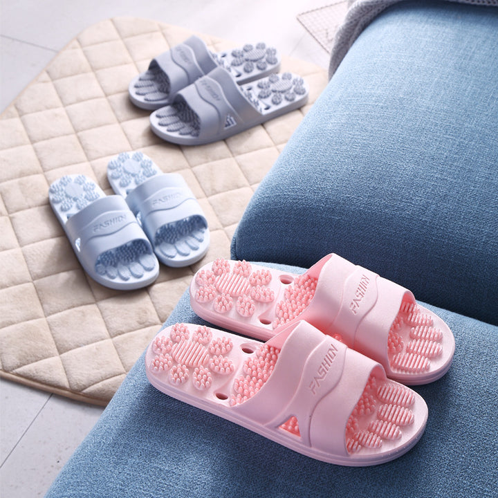 Premium Extra Large Acupoint Massage Slippers – Non-Slip Hollow Design for Indoor Home and Bathroom Use, Comfortable Sole Support for Men and Women, Ideal for Relaxation and Foot Therapy - StrengthXPhysiotherapy