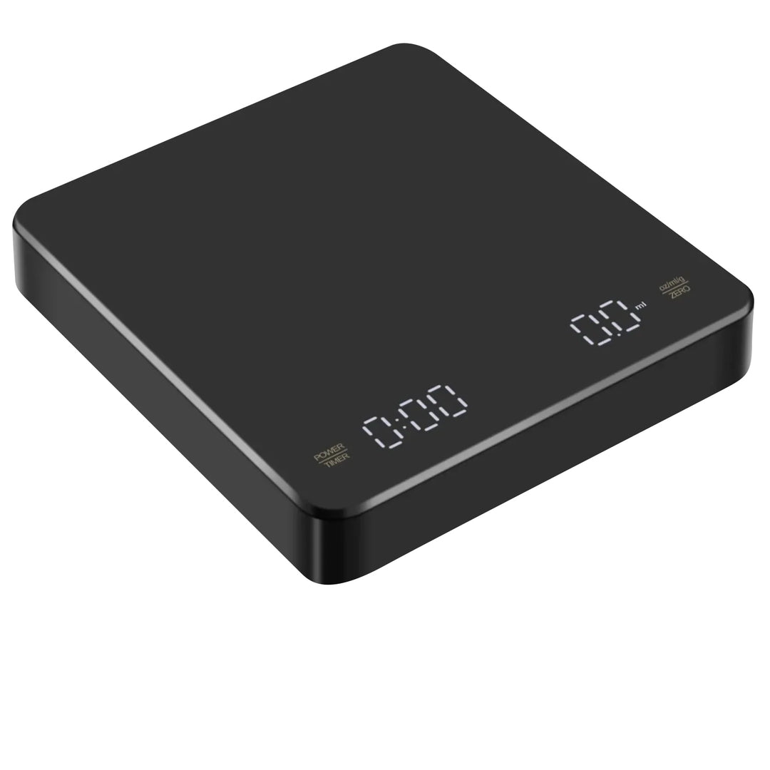 Premium Digital Coffee Scale - Built-in Battery, Auto Timer, 3kg Capacity, 0.1g Precision, Ideal for Pour Over & Espresso, Type-C Charging, High-Temperature Resistant Surface, Multi-Unit Mode for Kitchen and More - StrengthXPhysiotherapy