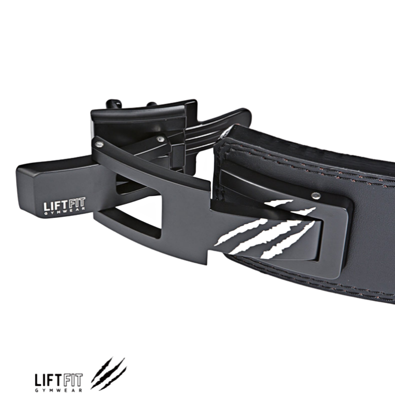 Premium 13MM Weight Lifting Belt with Lever Buckle – Heavy Duty Gym Powerlifting Belt for Men & Women, Competition Level 