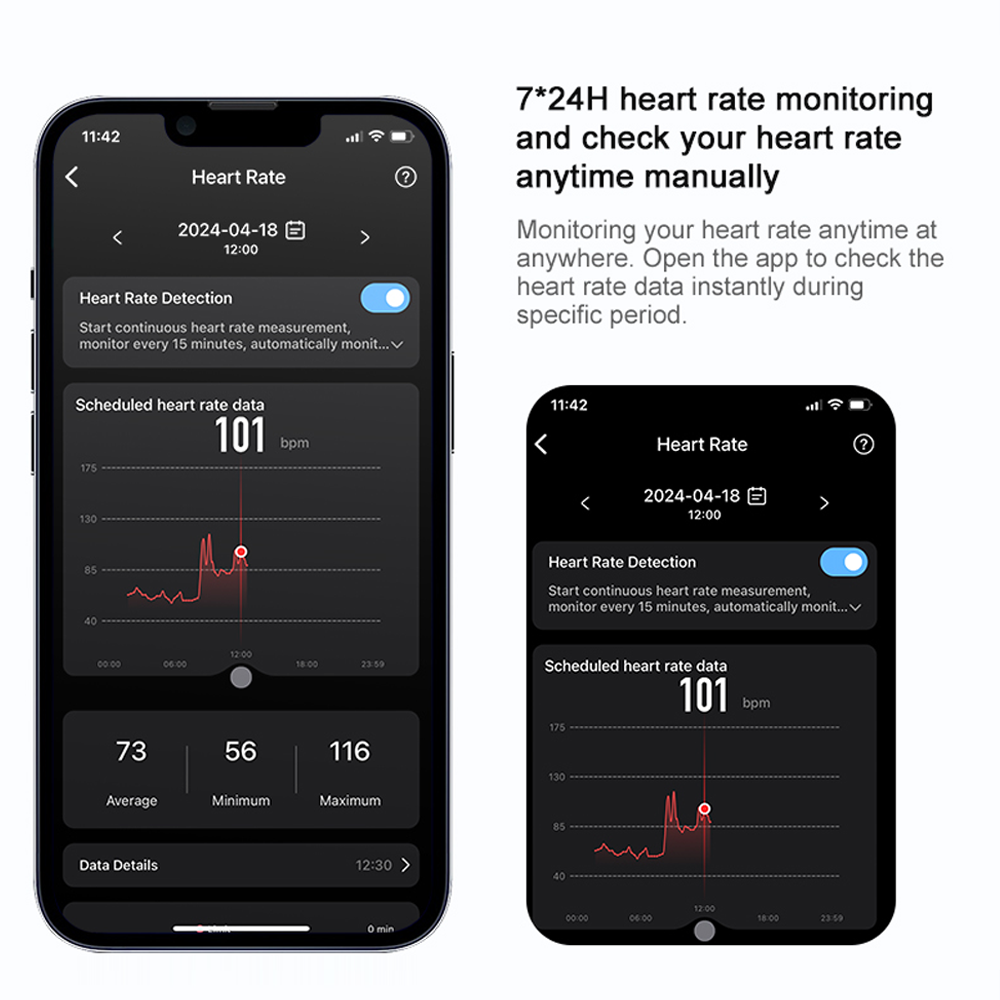 Premium Smart Ring – Heart Rate, Blood Oxygen, and Sleep Health Monitor for Men and Women, Waterproof 5ATM Fitness 