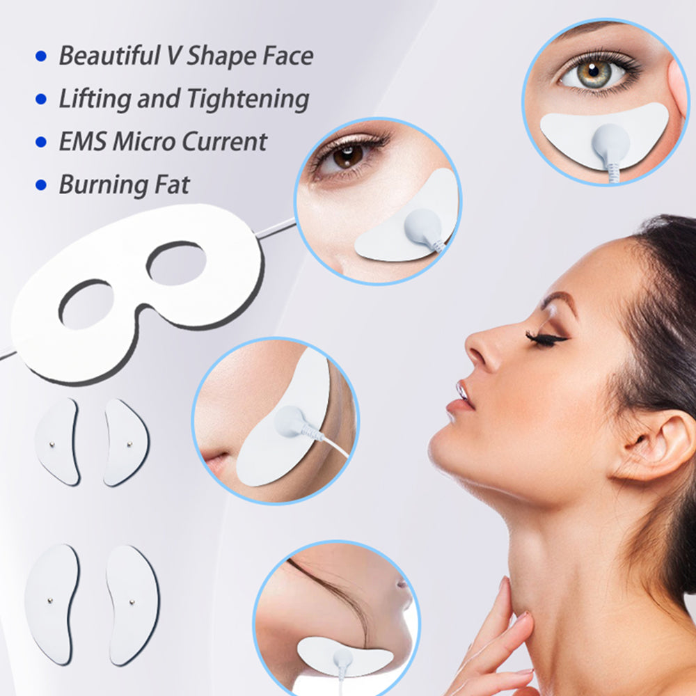 High Quality EMS Facial Lifting Massager, Muscle Stimulator Face Beauty Device, Skin Tightening & Anti-Wrinkle Machine, Dark 