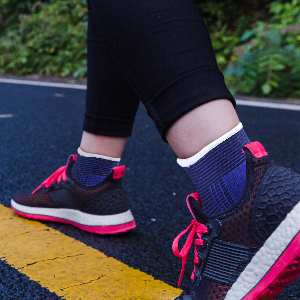 Premium Ankle Brace Compression Sleeve for Sprains & Plantar Fasciitis – Unisex Ankle Support Sock, Breathable Material, 