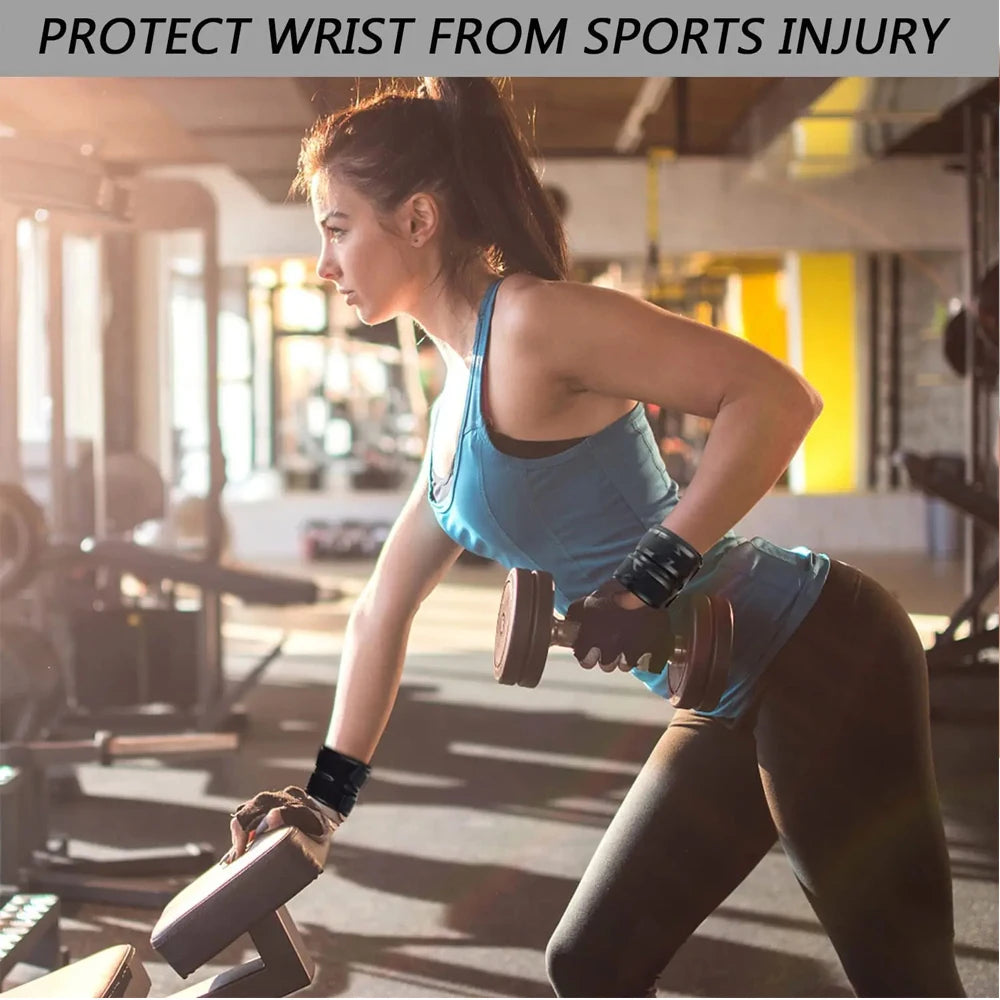 Premium Ultra-Thin Compression Wrist Brace – Adjustable Wrist Straps for Workout, Tennis, Weightlifting, Carpal Tunnel,  