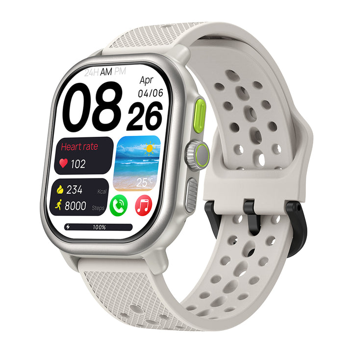 Luxury GPS Smartwatch – 2.15" AMOLED Display with Built-in GPS, Fitness Tracking, Bluetooth Calling, and 100+ Sports Modes