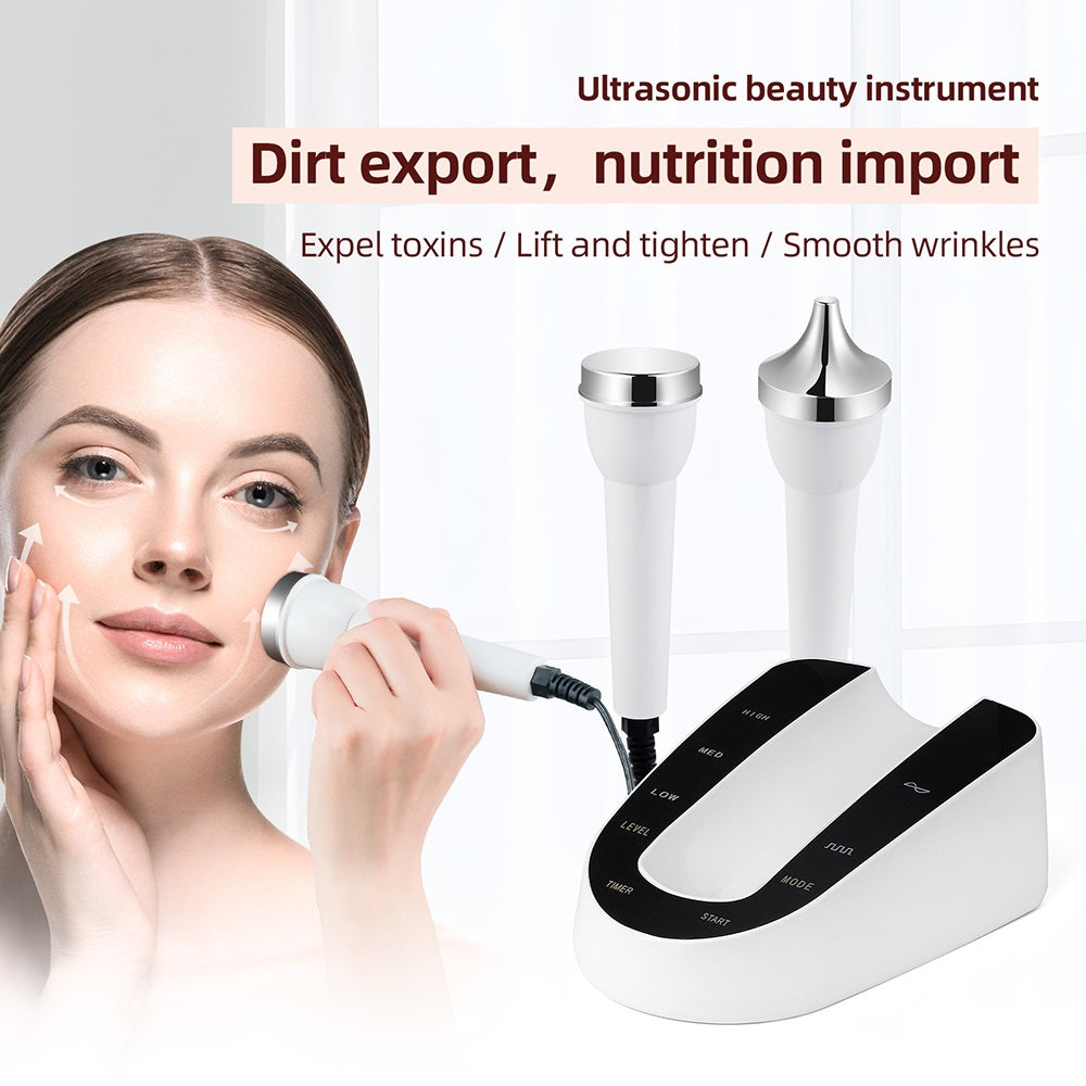 Premium Ultrasound Beauty Machine – High Frequency Face and Eye Massager for Skin Care, Facial Lifting, and SPA-Grade