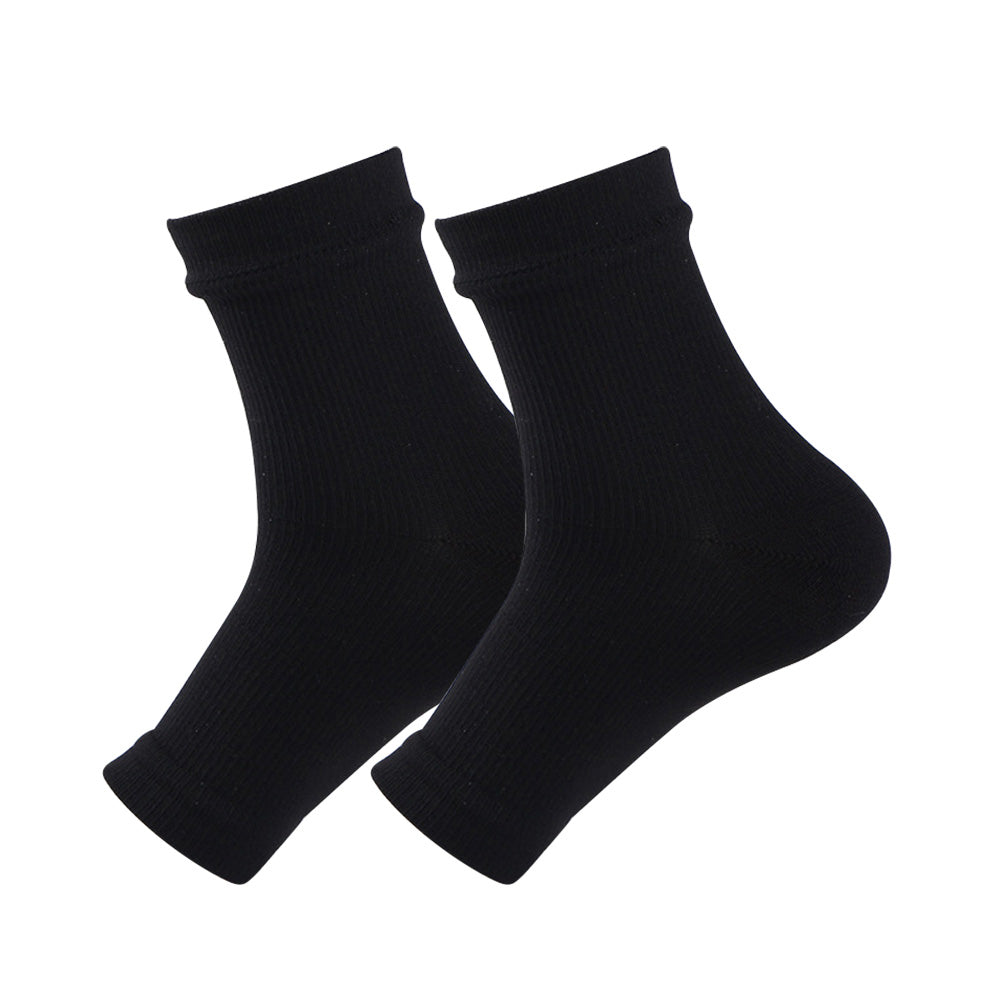 Premium Compression Socks for Neuropathy & Ankle Support – 1 Pair Nano Ankle Brace Sleeve, Pain Relief for Swelling, Plantar 