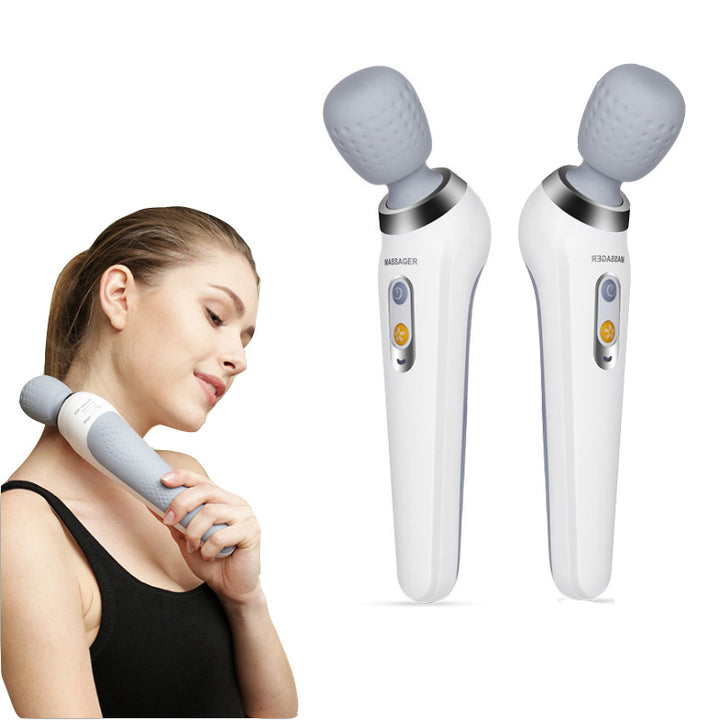 Premium USB Handheld Electric Massager – High Frequency Vibration Wand for Neck, Back, and Muscle Pain Relief, Deep Tissue