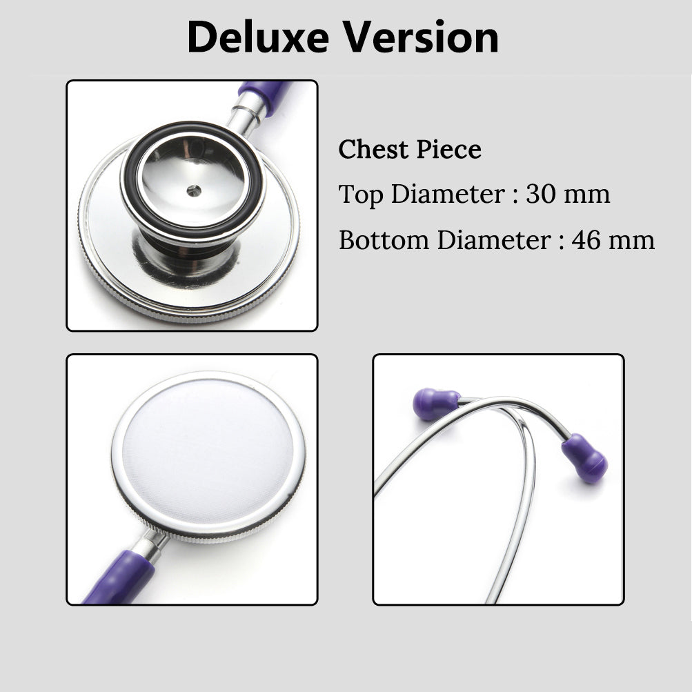 Premium Cardiology Stethoscope – Professional Medical Equipment for Doctors and Students, Outstanding Acoustics, Durable 
