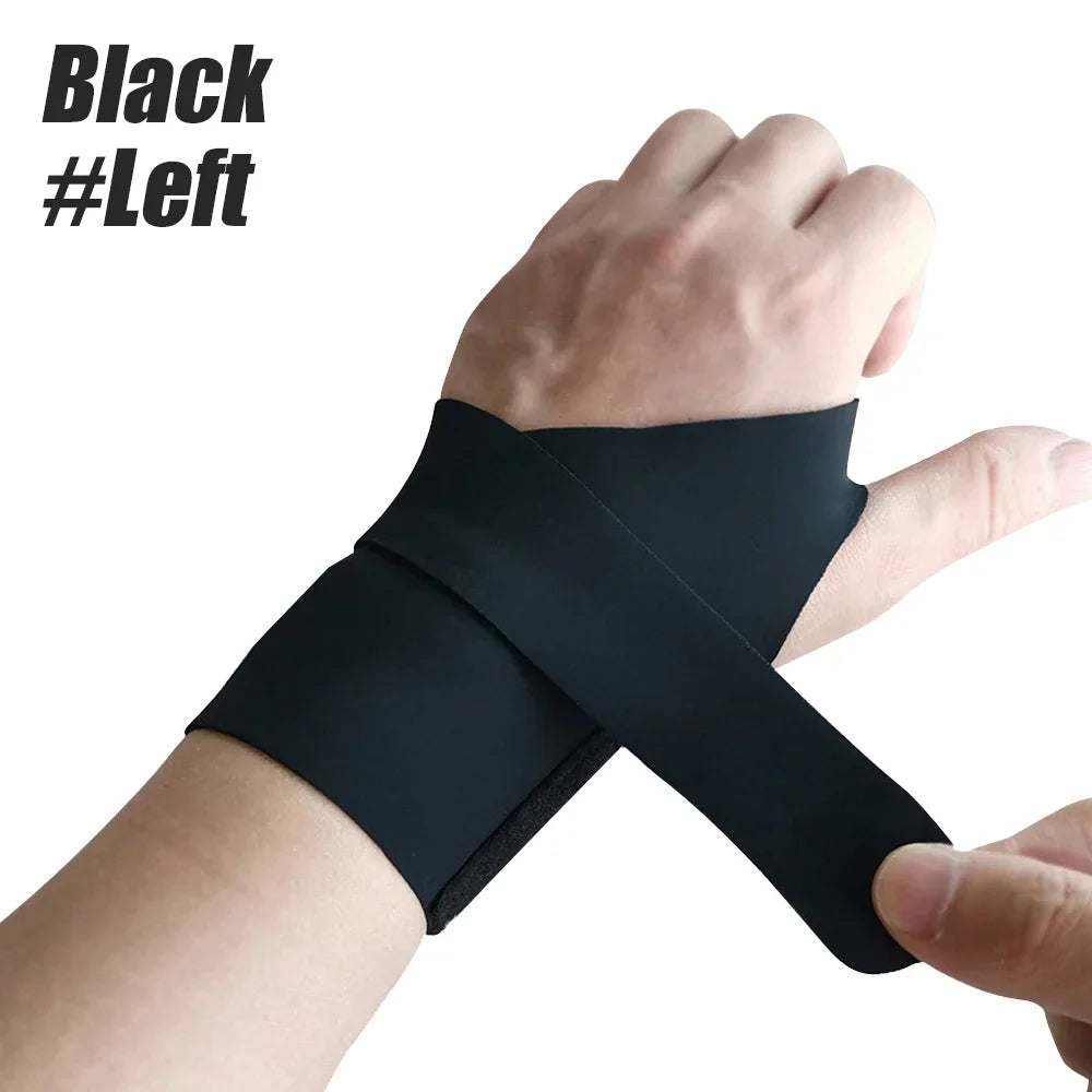 Premium Sports Wrist Support – Neoprene Elastic Bandage for Basketball, Fitness & Hand Palm Protection, Adjustable Winding 