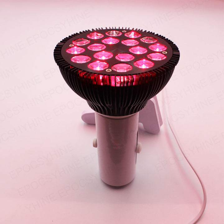 Premium Red Light Therapy Lamp for Muscle, Joint Pain Relief, Wound Healing – 660nm & 850nm Deep Penetration Infrared Bulb, 