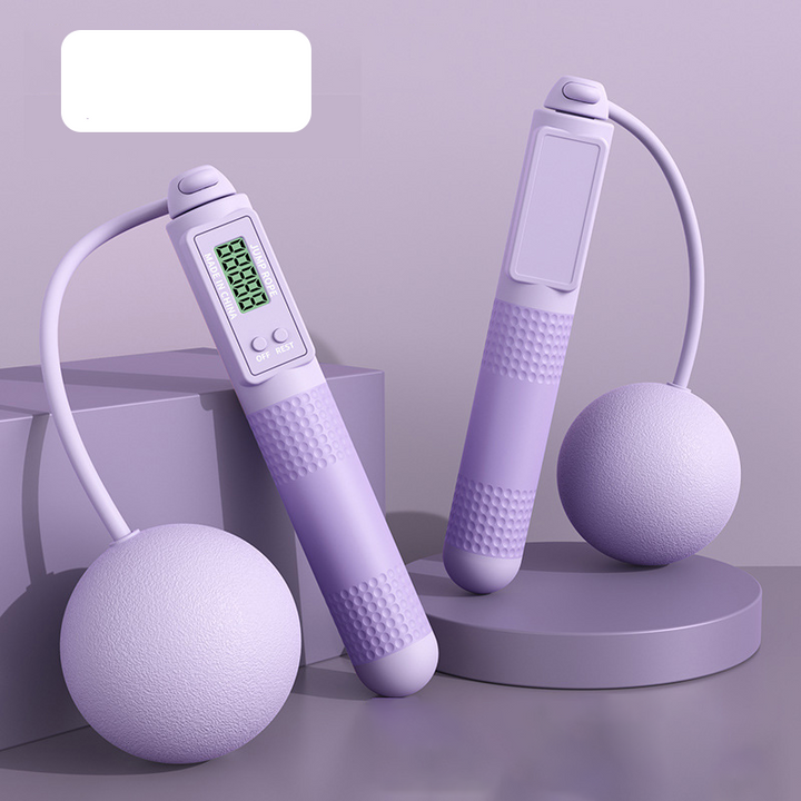 Premium Jump Rope with Calorie Counter – Adjustable Smart Skipping Rope for Fitness, Exercise, and Weight Loss, Tangle-Free