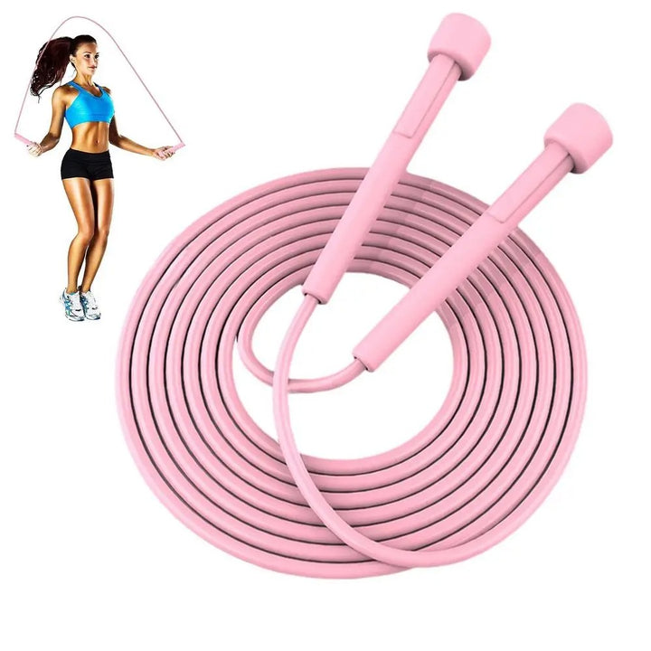 Premium Speed Skipping Rope for Adults & Kids – Adjustable Jump Rope for Weight Loss & Fitness, Professional PVC Material, 2.8m Length, Portable Sports Equipment, Ideal for Gym & Home Workouts, - StrengthXPhysiotherapy