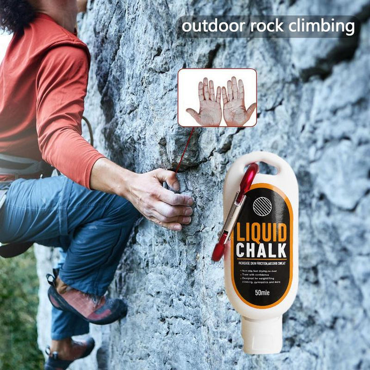 Premium Anti-Slip Liquid Chalk for Fitness, Rock Climbing & Sports - Sweat-Absorbent Magnesium Powder for Enhanced Grip, 