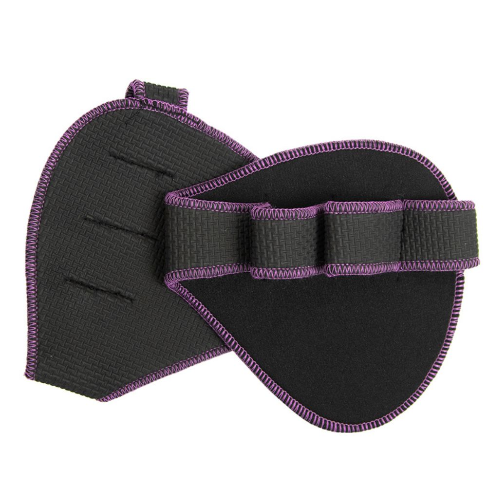 Premium Neoprene Grip Pads for Weightlifting & Powerlifting - Anti-Slip Workout Gloves for Calisthenics, Fitness & Sports,