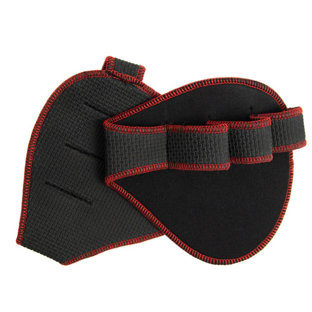 Premium Neoprene Grip Pads for Weightlifting & Powerlifting - Anti-Slip Workout Gloves for Calisthenics, Fitness & Sports,
