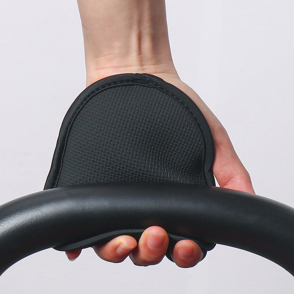 Premium Neoprene Grip Pads for Weightlifting & Powerlifting - Anti-Slip Workout Gloves for Calisthenics, Fitness & Sports,