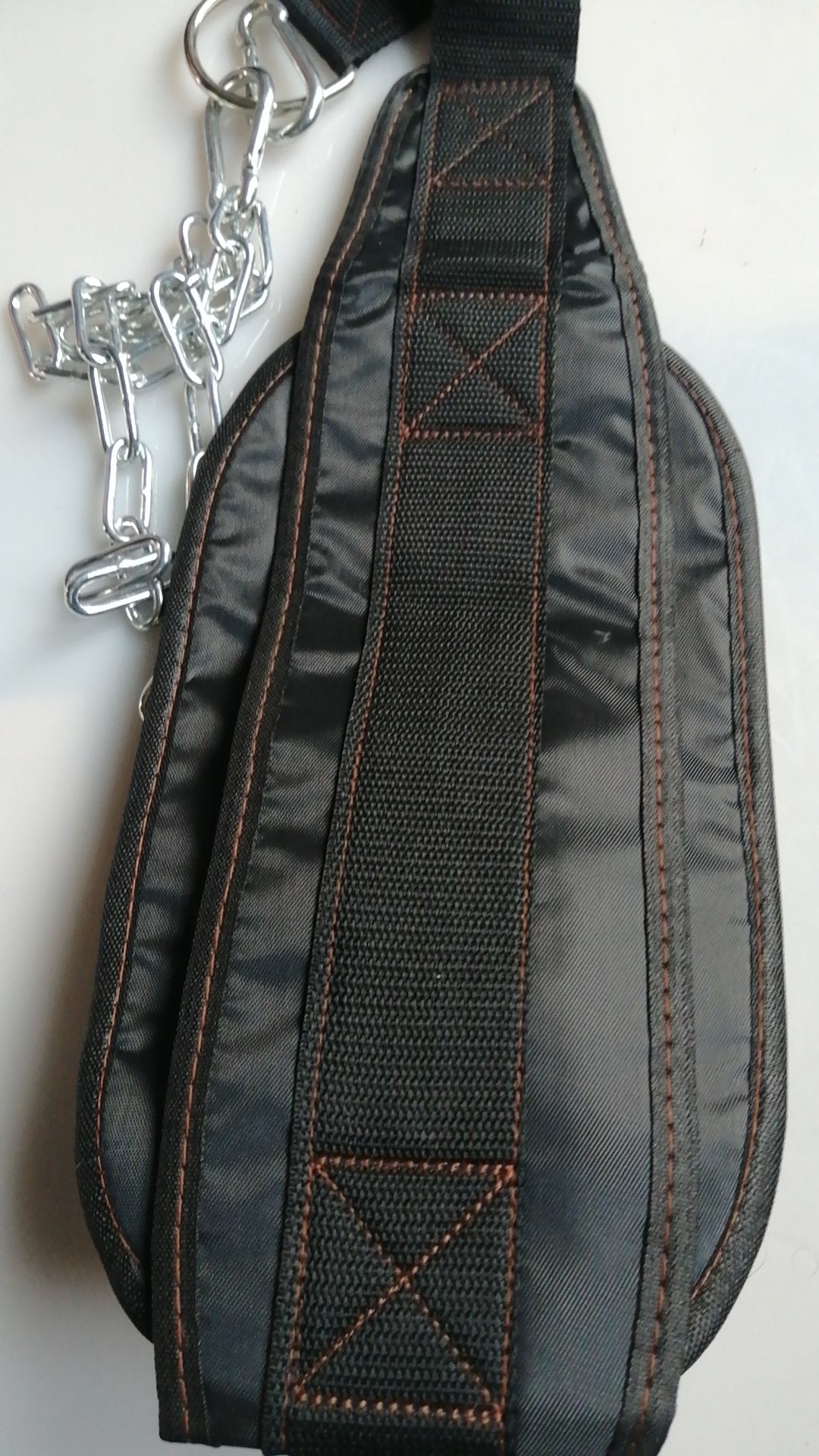 Premium Thicken Weight Lifting Belt with Chain – Dipping Belt for Pull Up, Chin Up, Kettlebell, Barbell, Bodybuilding, 