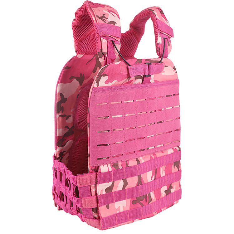 Premium Tactical Hunting Vest for Men – Camouflage Plate Carrier, 900D Outdoor Sports Fitness, Weighted Training Vest,