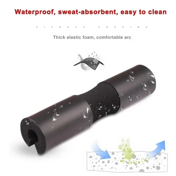 Premium Thick Bar Dumbbell Handles for Weightlifting - Anti-Slip Silicon Grip, Forearm Strength Support, Joint Pain Relief,