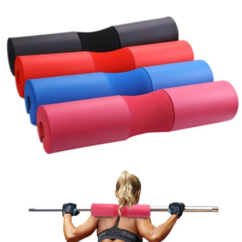 Premium Thick Bar Dumbbell Handles for Weightlifting - Anti-Slip Silicon Grip, Forearm Strength Support, Joint Pain Relief,
