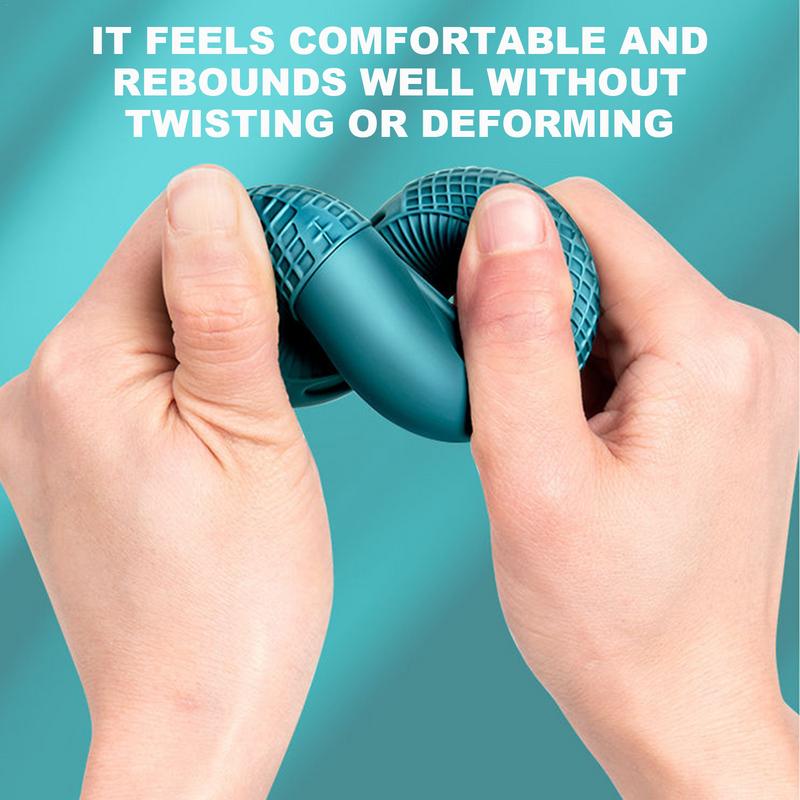 Premium Silicone Hand Grip Strengthener Ring - Durable Finger & Wrist Trainer for Strength Building, Carpal Tunnel Relief