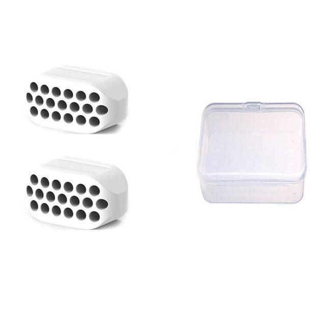 Premium Silicone Jawline Exerciser – Facial Toner & Neck Muscle Trainer – Chew Ball for Jaw, Chin, Cheek, & Tongue Exercise