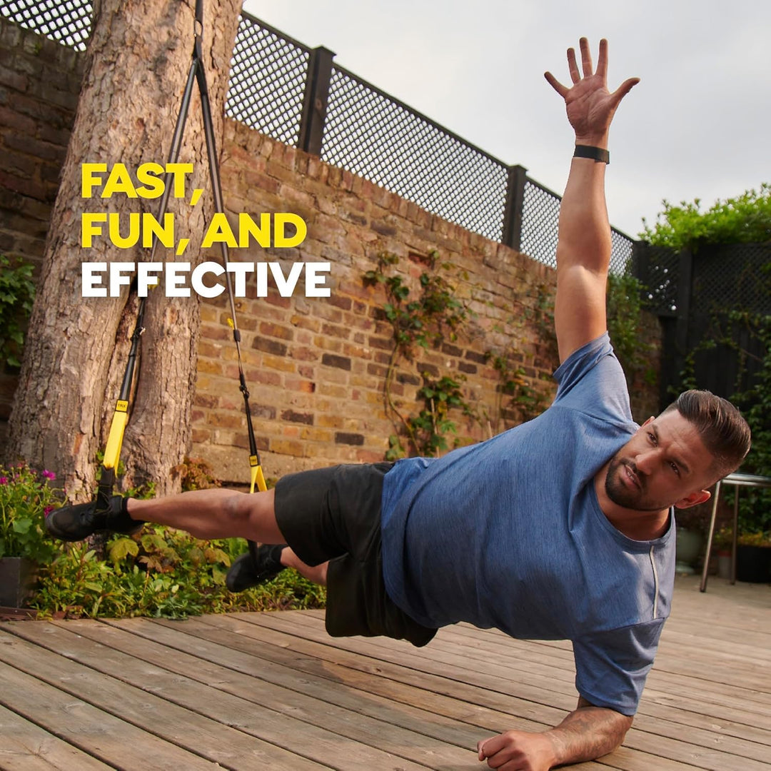 Premium Suspension Training Bands – Adjustable Full Body Resistance Bands for Strength Training, Yoga, and Core Workouts, 