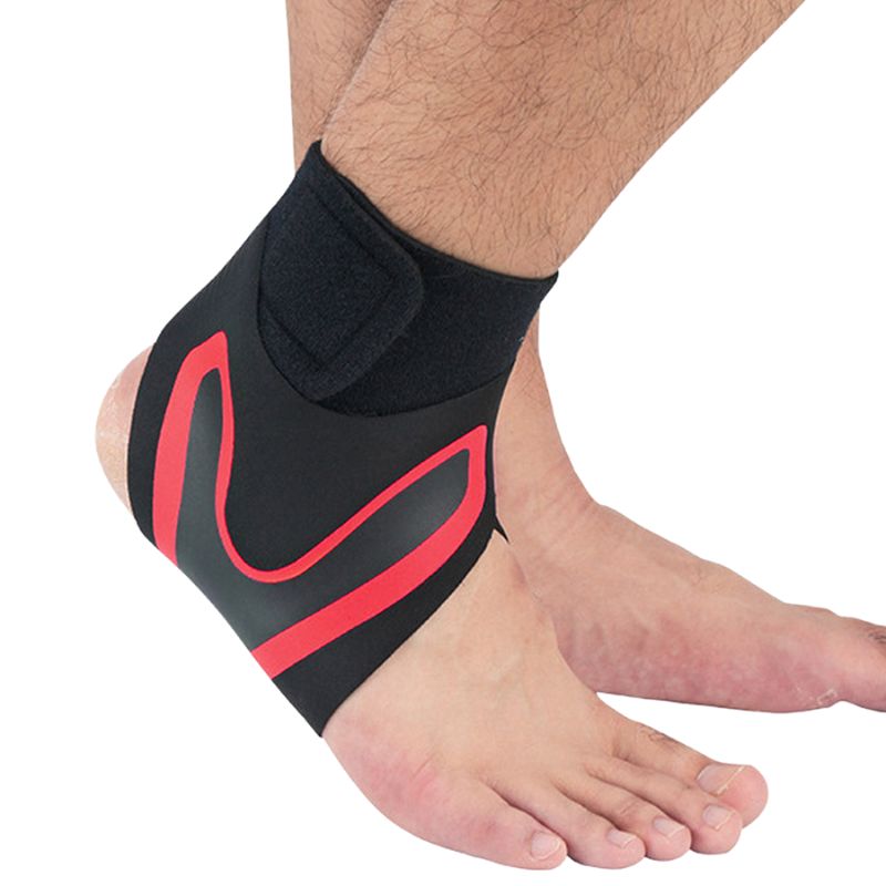 Premium Adjustable Compression Ankle Sleeve – Elastic Support Brace for Foot Protection, Anti-Sprain Guard, Breathable