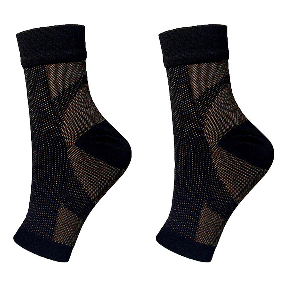 Premium Compression Plantar Fasciitis Socks for Women & Men - Arch & Ankle Support, Heel Pain Relief, Breathable Open Toe 