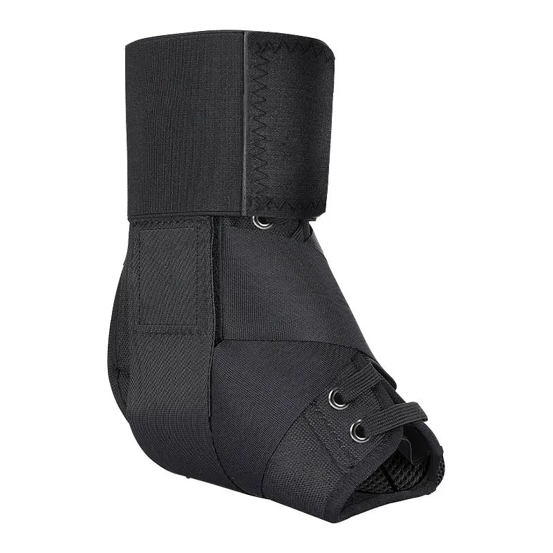 Premium Adjustable Ankle Brace Support for Sports - Lace Up Stabilizer Straps for Sprained Foot - Compression Sleeve - Availa