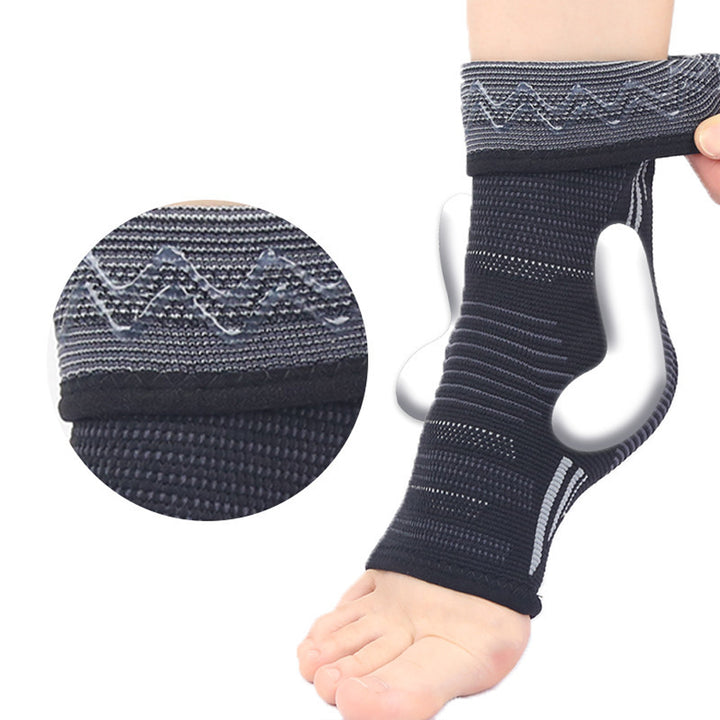 Premium Ankle Support Socks for Sports | Elastic Breathable Foot Brace for Pain Relief in Running, Cycling, Basketball, 