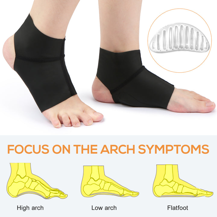 Premium Ankle Support Socks for Sports | Elastic Breathable Foot Brace for Pain Relief in Running, Cycling, Basketball, 