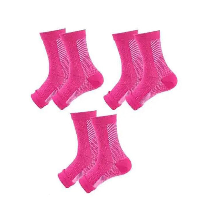 Premium Ankle Support Compression Sleeves – Breathable Sports Brace for Men & Women, Running & Outdoor Protection, 1/3/5 Pairs, Adjustable Fit, Comfortable Support - StrengthXPhysiotherapy