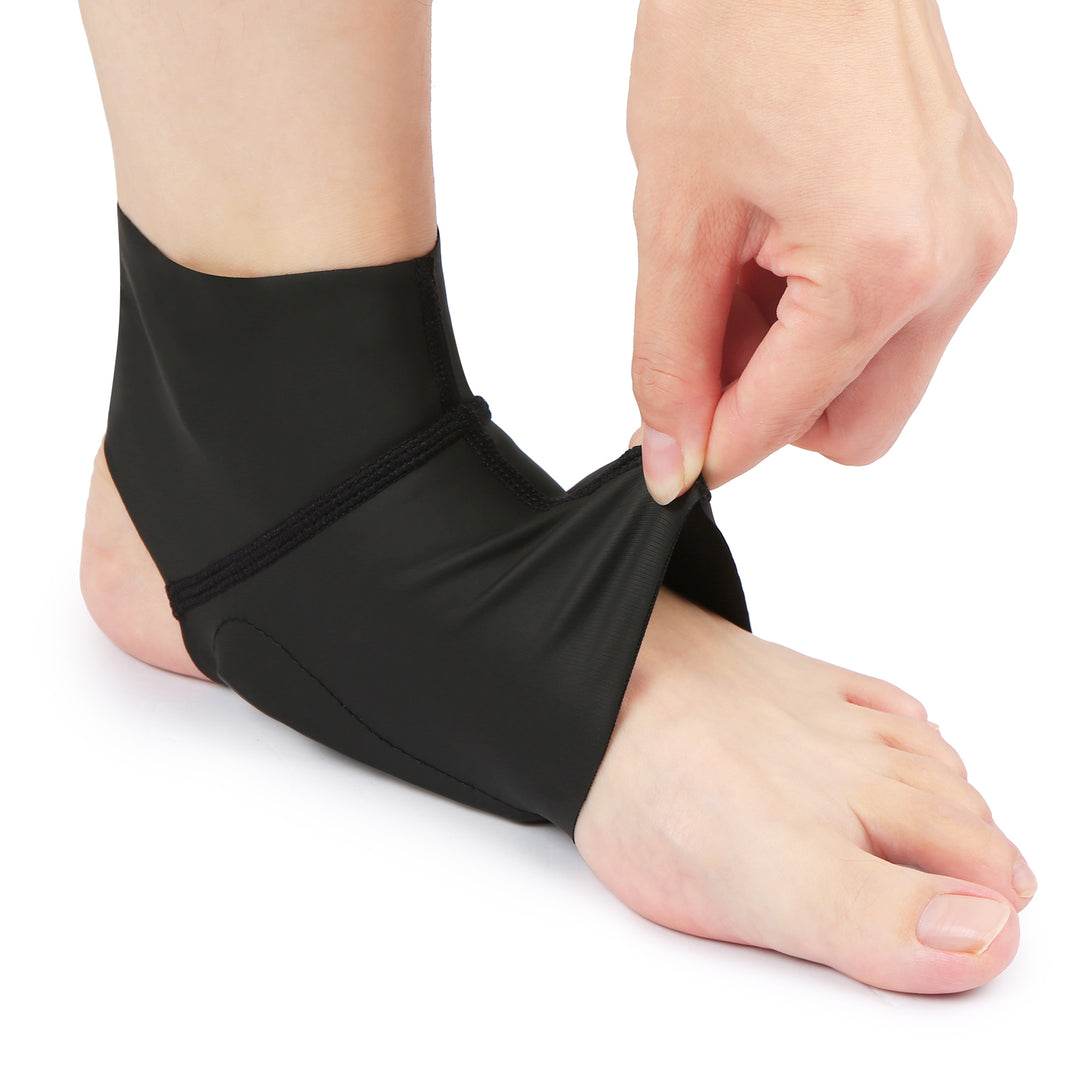 Premium Adjustable Neoprene Ankle Support Brace - Provides Ankle Foot Support, Arthritis Pain Relief, and Comfortable Ankle