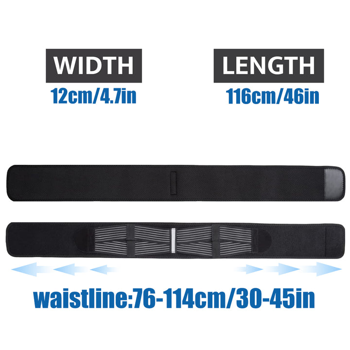 Premium Sacroiliac Hip Brace for Lower Back Pain Relief | Adjustable Si Belt for Sciatic Nerve, Pelvic, Lumbar, and Hip  