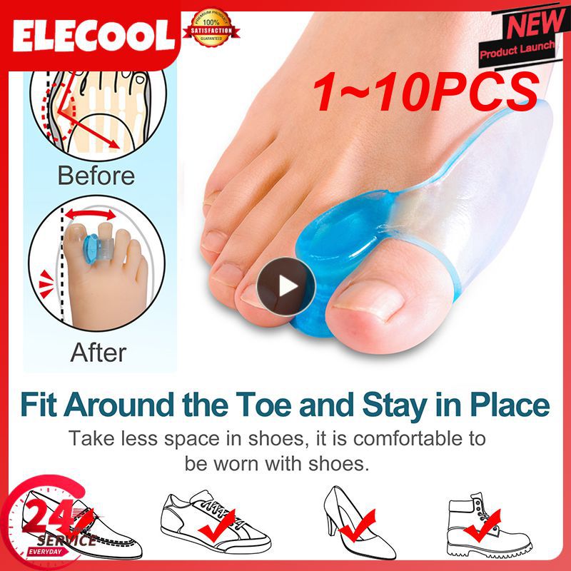 Premium Silicone Toe Separator Gel Protector for Bunion & Hallux Valgus Relief – Soft, Comfortable Foot Care Spacer for Men &