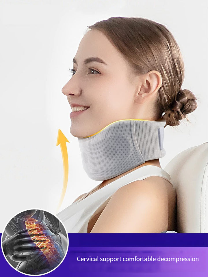 Premium Adjustable Neck Brace Foam Cervical Collar for Pain Relief, Comfortable Support for Home Use and Sleeping, Various 