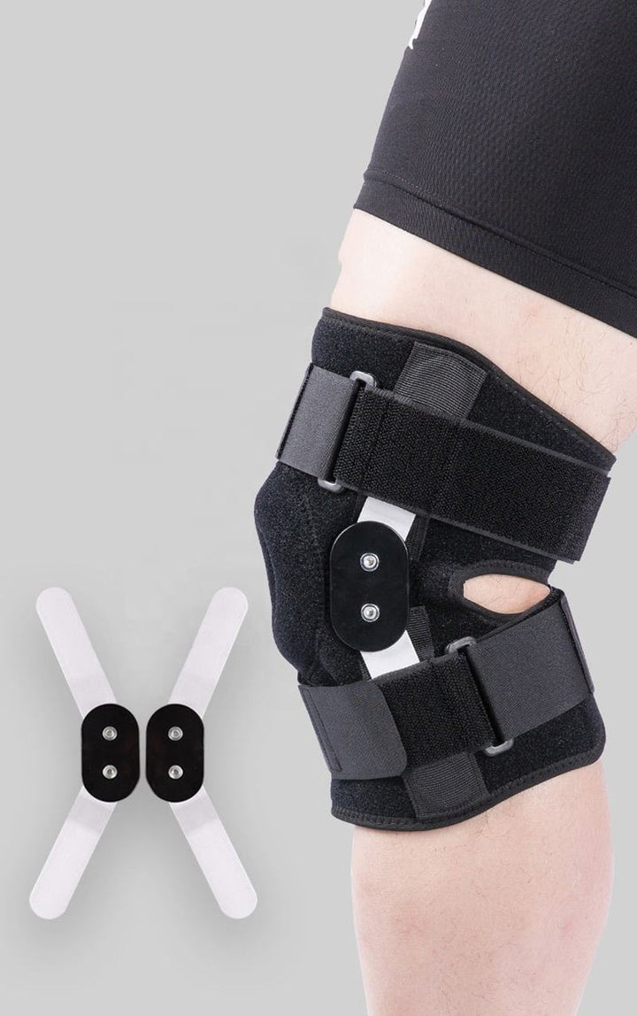 Premium Adjustable Knee Brace for ACL, Meniscus & Ligament Injuries | ROM Hinged Orthopedic Support for Men & Women | Optimal Stability & Comfort - StrengthXPhysiotherapy