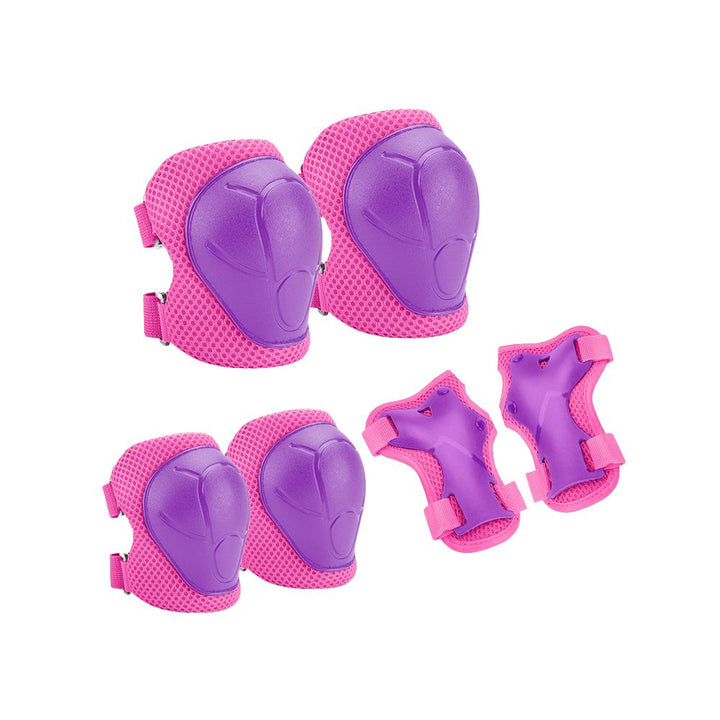 Premium Kids Knee Pads, Elbow Pads & Wrist Guards Safety Set for Ages 3-7, Adjustable Protective Gear for Boys & Girls,