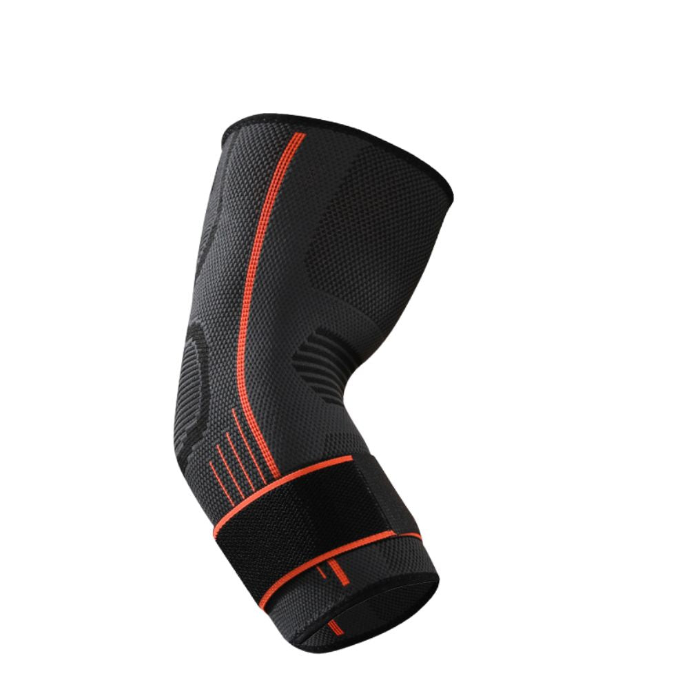 Premium Breathable Elastic Elbow Support Arm Sleeve for Basketball & Badminton – One-Piece Design, Comfortable & Protective,