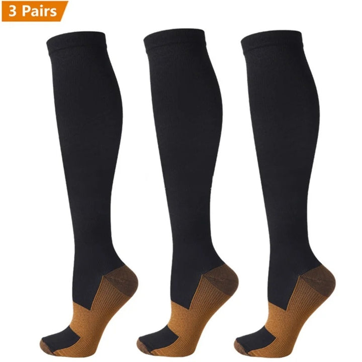 Premium Compression Socks for Men & Women – Sports, Nursing, Varicose Veins & Pregnancy Relief, Athletic & Soccer 