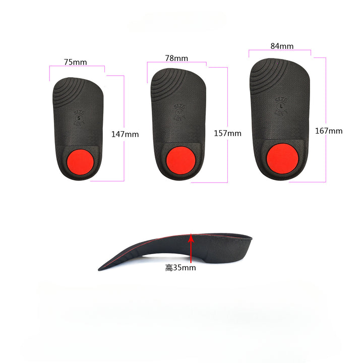 Premium Arch Support Insoles for Severe Flat Feet | Orthotic Inserts for Heel Pain, Plantar Fasciitis Relief | Unisex Shoe 