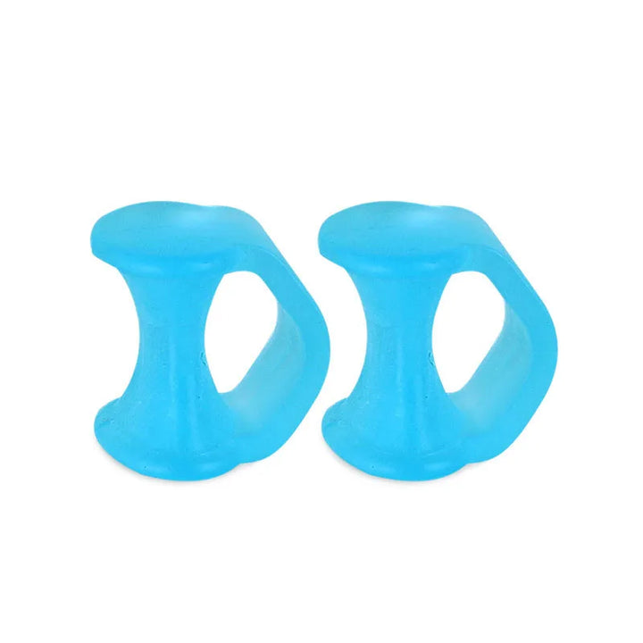 Premium Silicone Toe Separator - 2PCS Gel Bunion Corrector & Orthopedic Hallux Valgus Spacer for Foot Care, Pedicure, and 