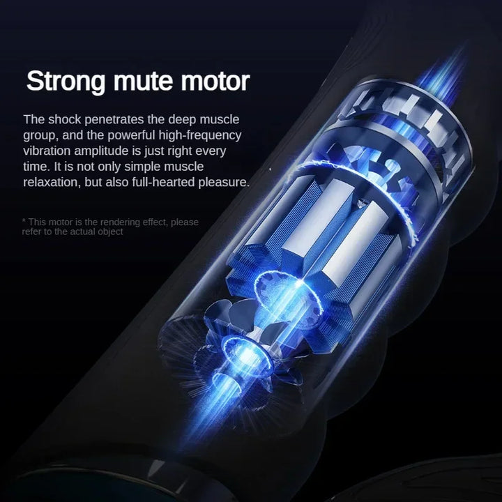 Premium Electric Fascial Tissue Gua Sha Tool - Deep Tissue Muscle Massager with NMES, Microcurrent Vibration, 3-Level   