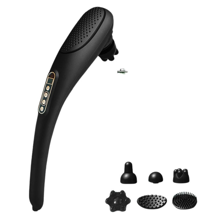 Premium Electric Massage Hammer Stick - Wireless Handheld Heating Vibration Instrument for Cervical Vertebra, Waist, and Back